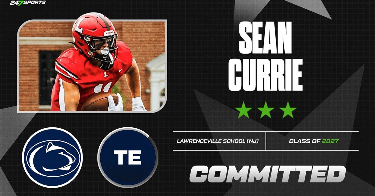 Sean Currie commits to Penn State: Nittany Lions land rising TE recruit, ex-Virginia lacrosse commit
