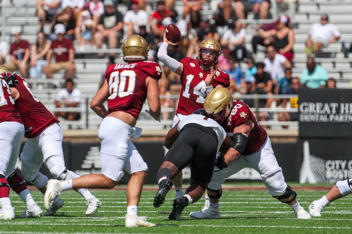 Boston College QB Emmett Morehead enters transfer portal