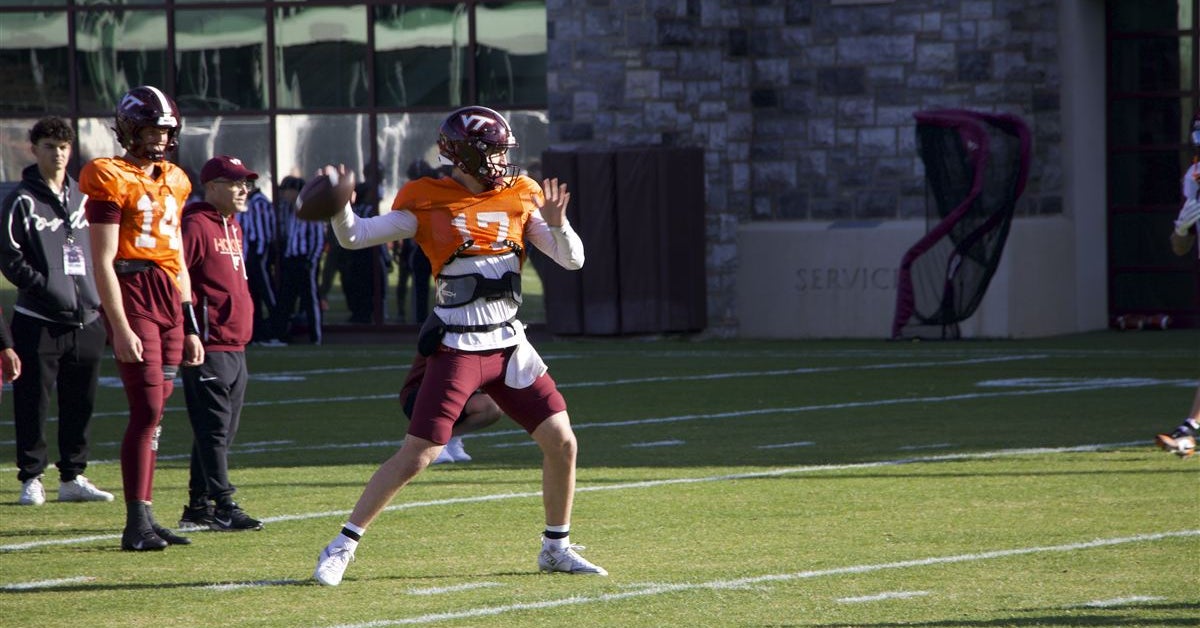 Photos: Virginia Tech Spring Practice No. 7