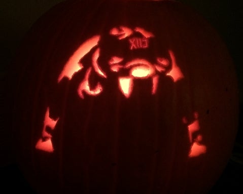 Ravens-Styled Jack-o'-lanterns and ... Diaper Stadiums?