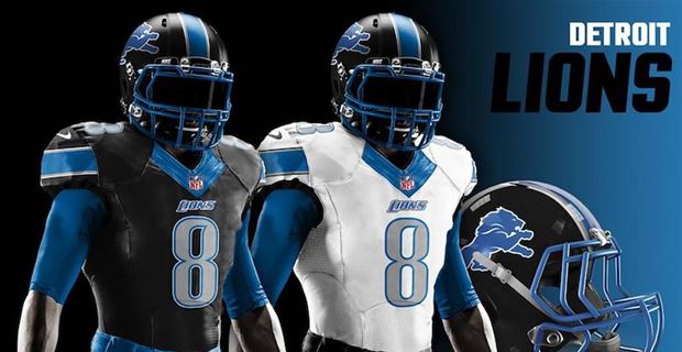 detroit lions new uniforms 2020