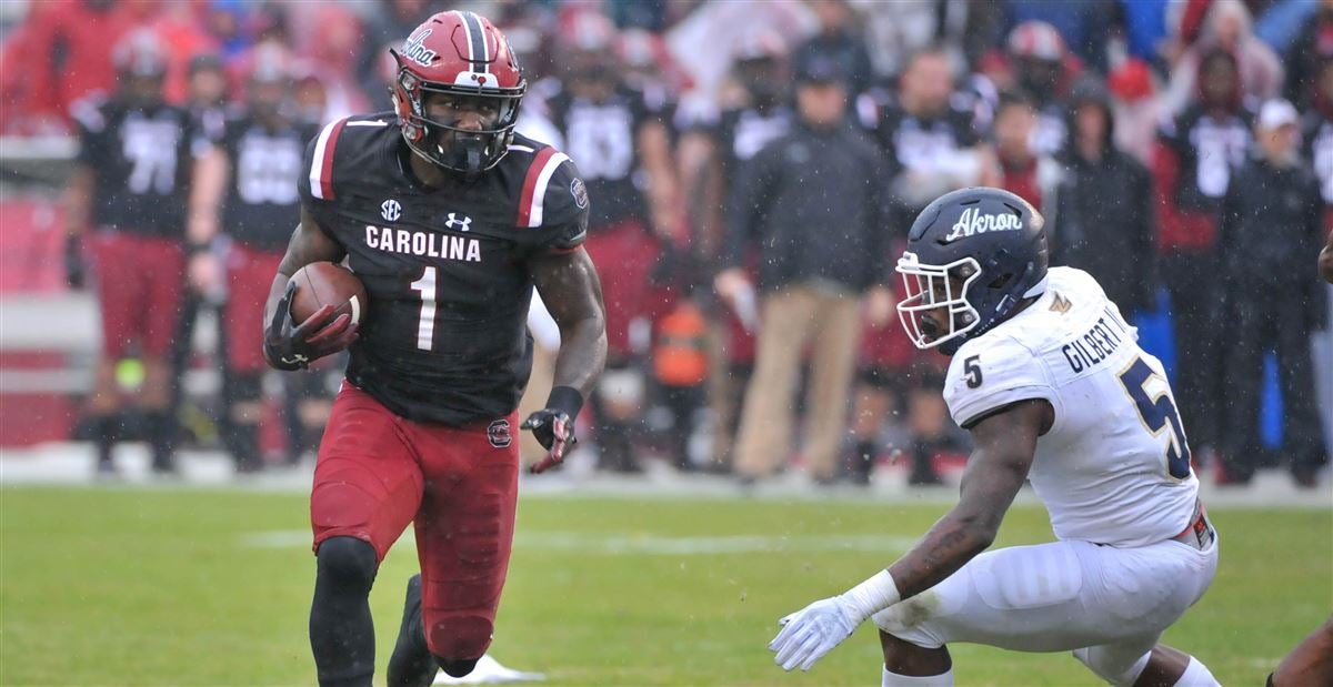 Mens University of South Carolina #1 Deebo Samuel White University