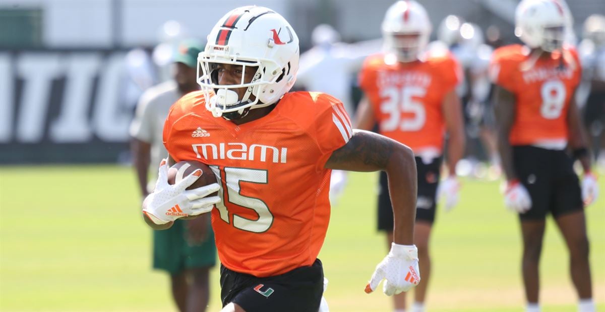 Miami safety Kamren Kinchens addresses media after injury