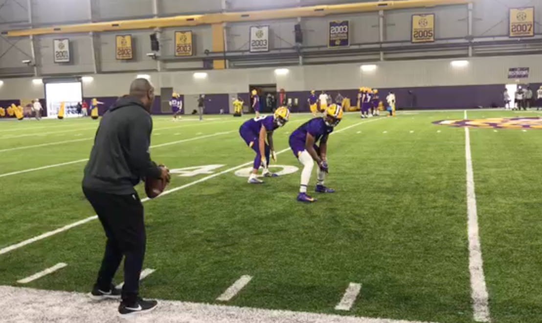 Watch Stingley Lsu S Cornerbacks At Practice