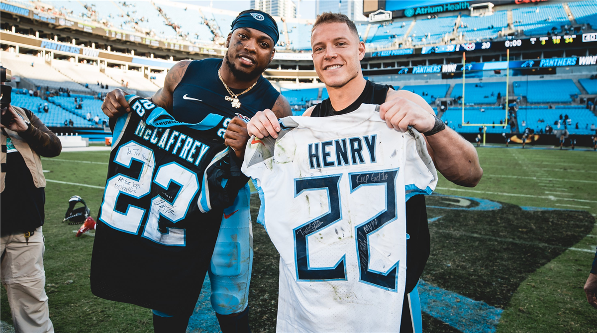 Christian McCaffrey hears “MVP” chants after Panthers' win over