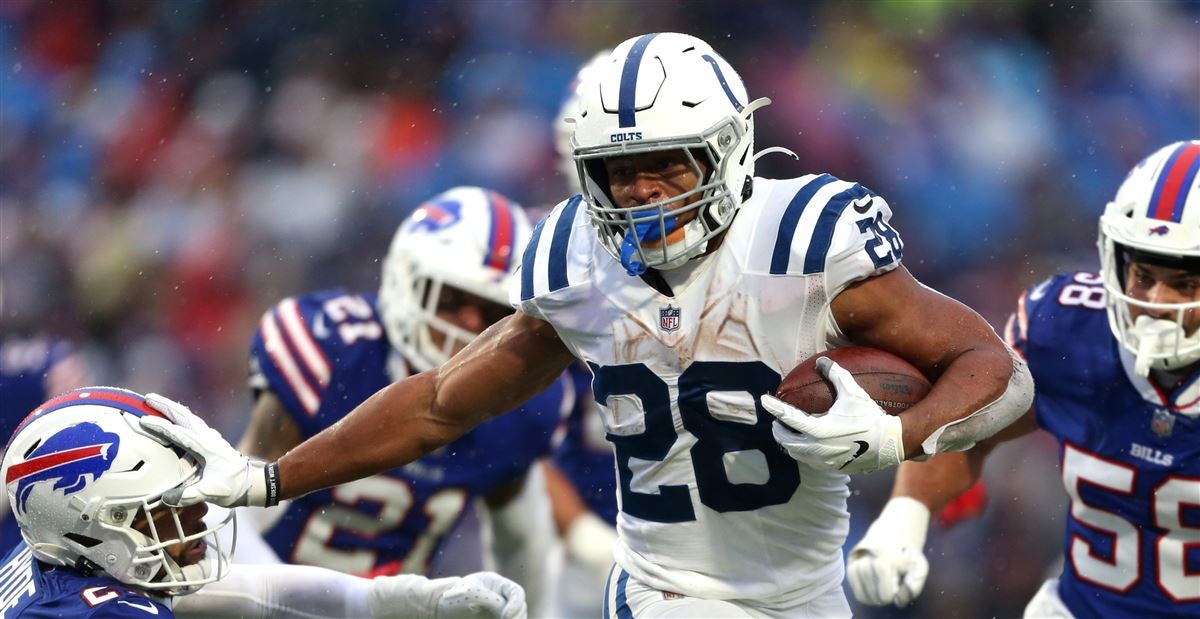 Indianapolis Colts' Jonathan Taylor projected over 1,100 yards in 2020