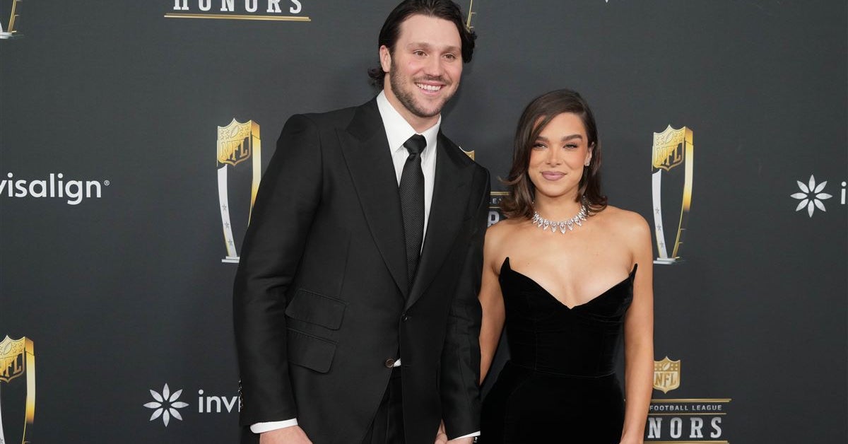 Hailee Steinfeld Watches Josh Allen Deliver First Career Overtime Win