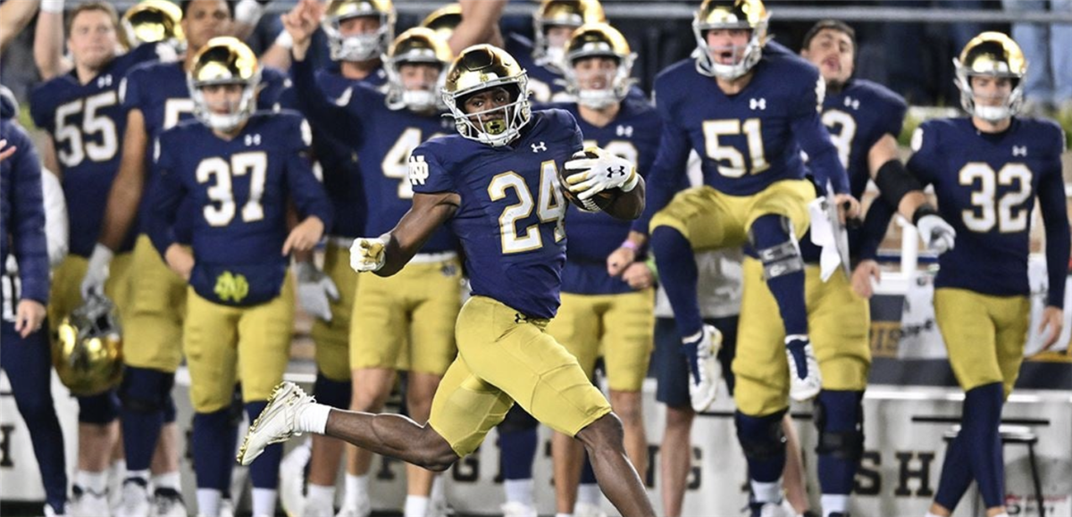 Watch: Notre Dame’s Jadarian Price Dissects His 99-yard Kickoff Return ...