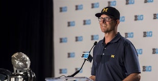 Harbaugh on QBs: 'It's better as a group than we were last year' Harbaugh on QBs: 'It's better as a group than we were last year'