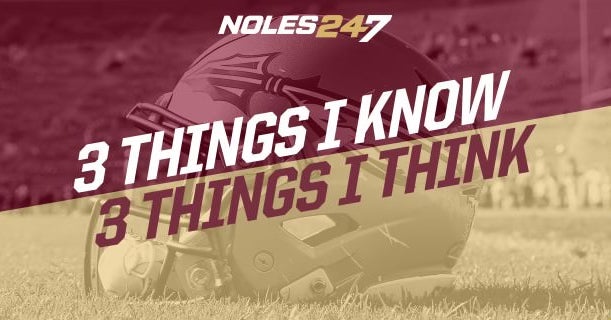 Three things I think, three things I know about FSU football/recruiting after beating Alabama