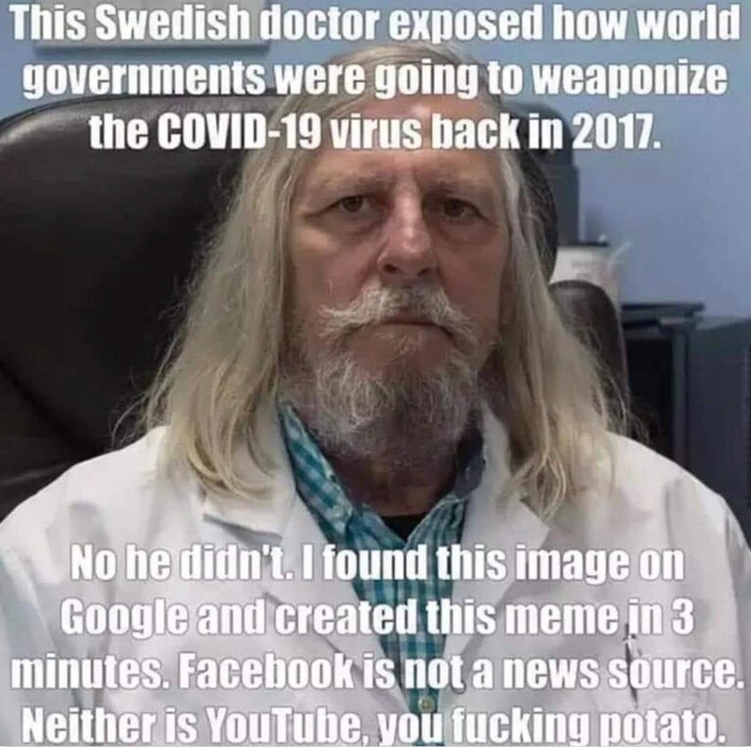 More proof masks don't/didn't work