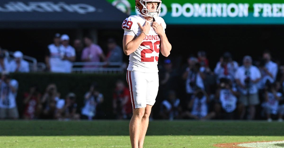 Oklahoma standing by Tate Sandell after 3 'perplexing' missed FGs against Mississippi State