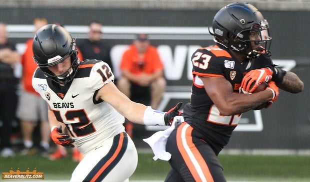 Former Camas quarterback Jack Colletto makes Orange & Black debut