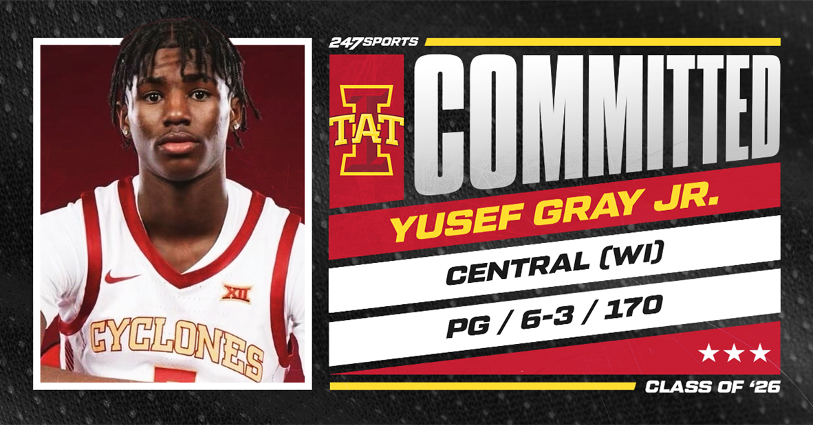 Yusef Jr Three-star guard Yusef Gray Jr. picks Iowa State