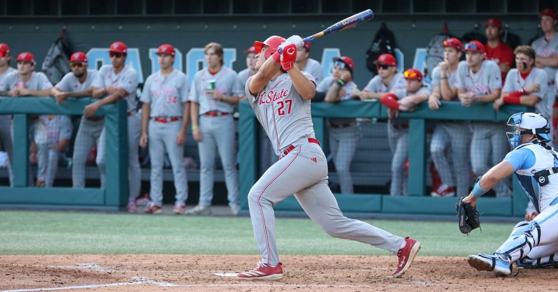 NC State baseball outlasts UNC in 8-5 victory
