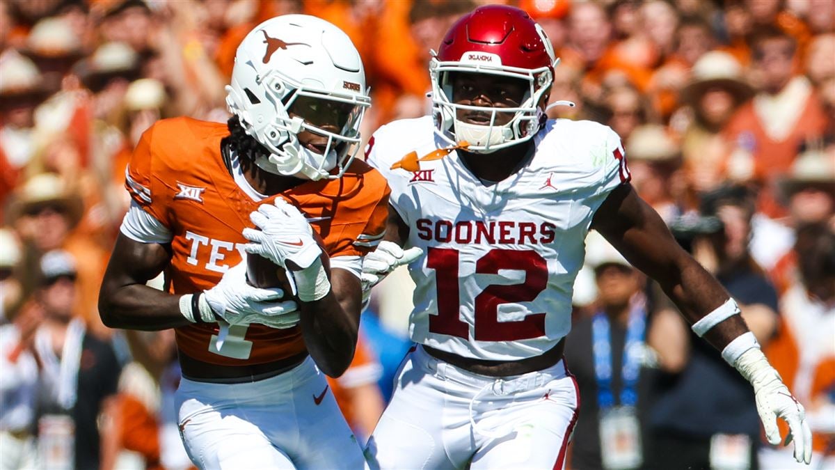 Saturday's top 25: Texas upsets Oklahoma on late field goal