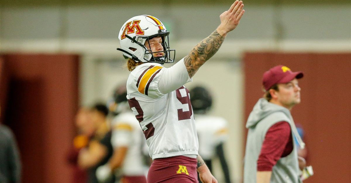 Most Indispensable Gophers: No. 10 Kicker Beckham Sunderland