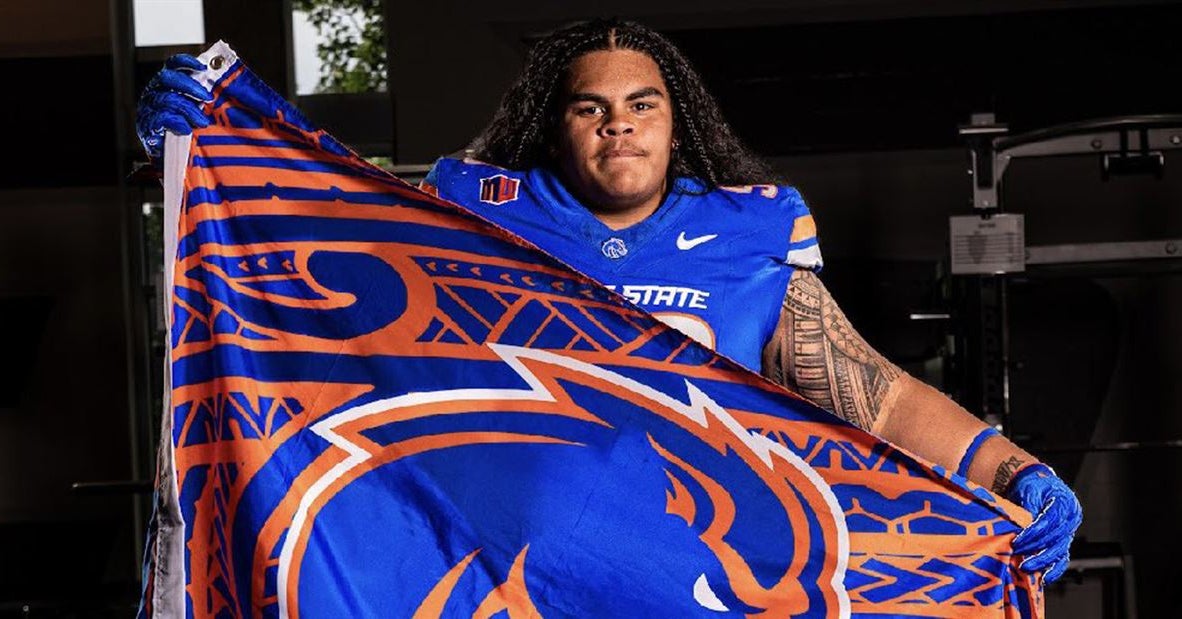 Boise State the first official visit for DL Deuce Alailefaleula