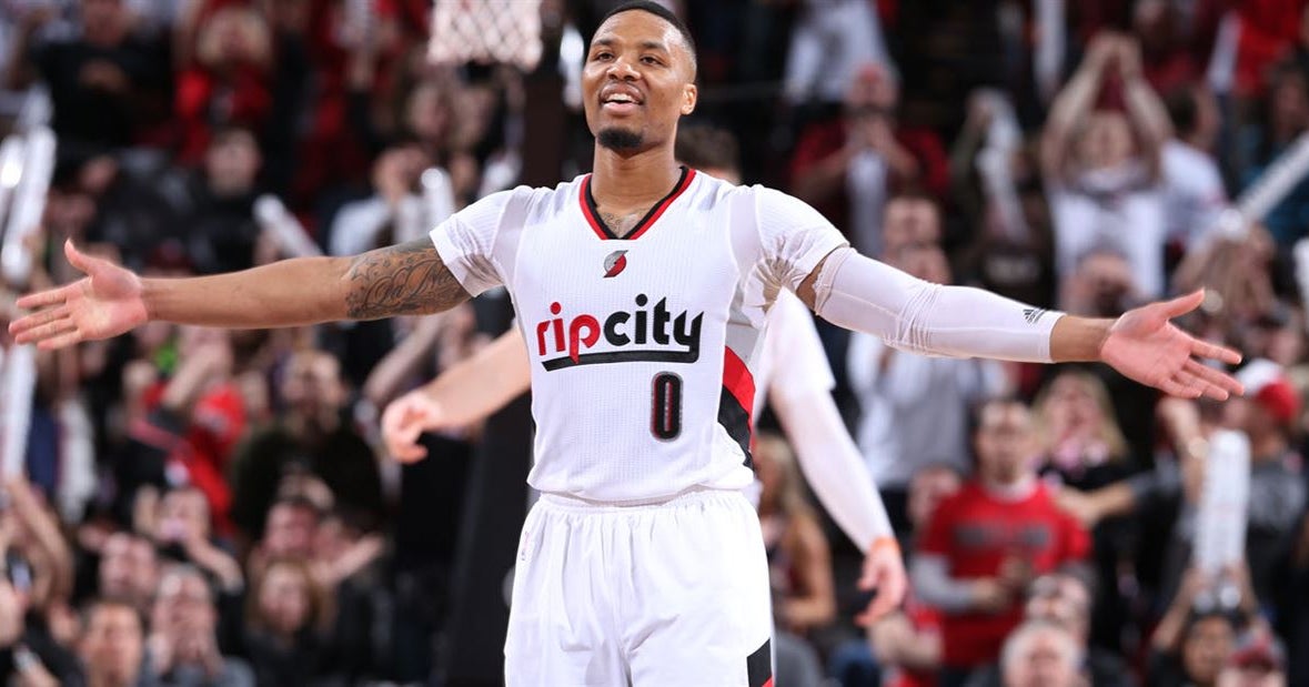 LOOK NBA star Damian Lillard shows off Raiders tattoo