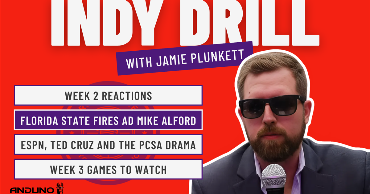 Indy Drill: ESPN Lobbies for the PCSA, FSU Fires AD Mike Alford