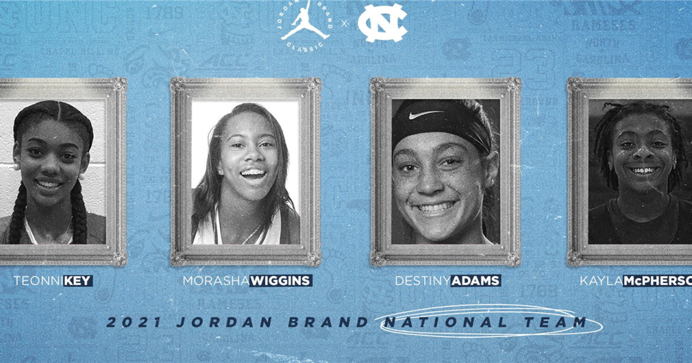 Four UNC Women's Basketball Signees Make Jordan Brand Classic Roster