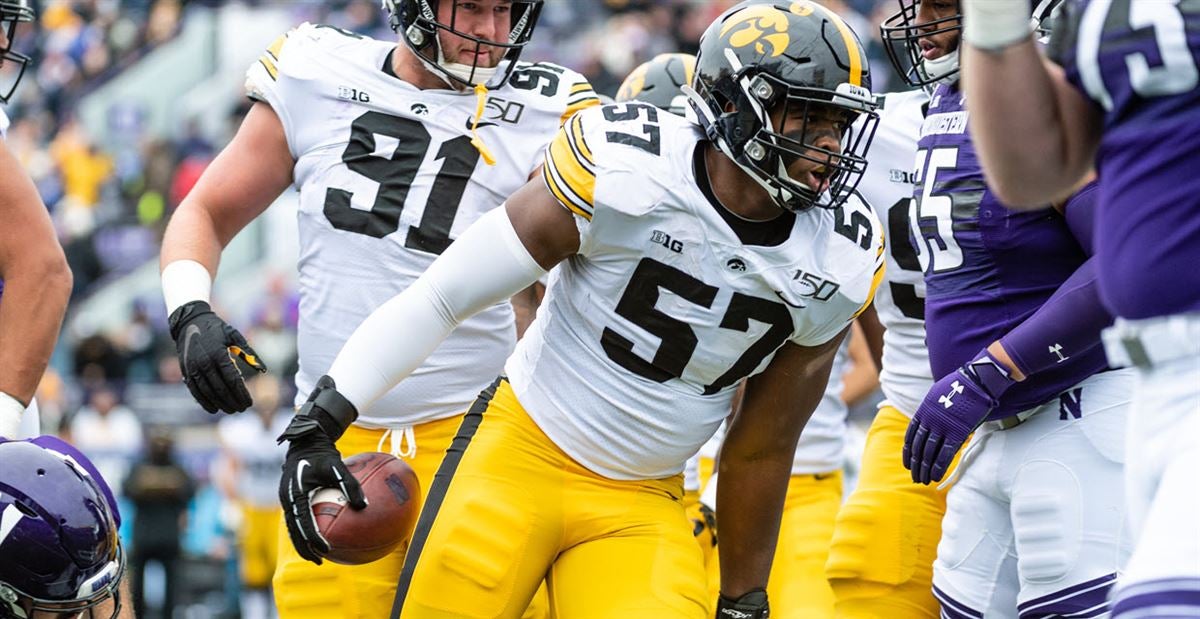 Chauncey Golston Defensive End - EDGE Iowa