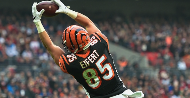 Tyler Eifert Bengals jersey swap 