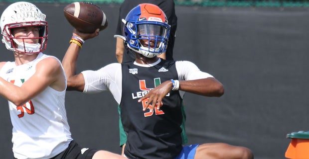 Observations at Miami Legends Camp 🏈🏆 Top Recruits & Former Hurricanes 