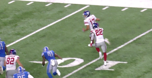 Wayne Gallman scores second TD vs. Lions on pretty cutback run Wayne Gallman scores second TD vs. Lions on pretty cutback run