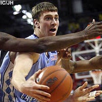 Tyler Hansbrough North Carolina Tar Heels College NCAA Swingman