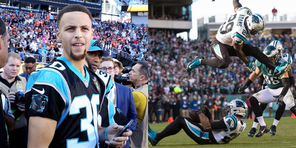 Stephen Curry Takes Panthers' Super Bowl Loss in Stride