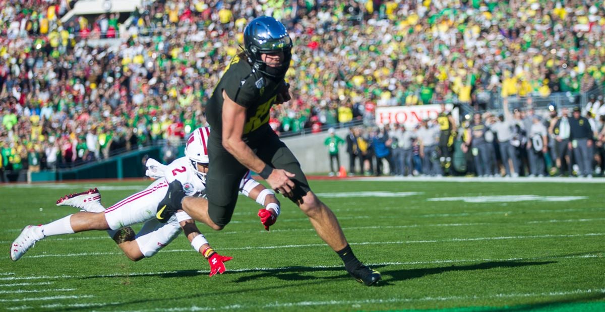 Youth Nike Justin Herbert Green Oregon Ducks 2020 NFL Draft