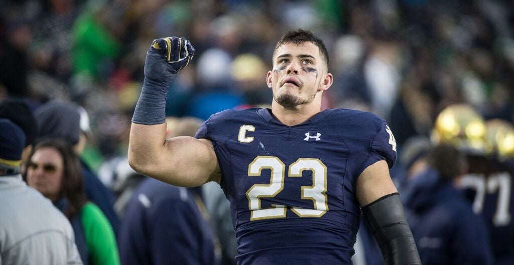 POINT-COUNTERPOINT: Notre Dame's Drue Tranquill should leave for the NFL