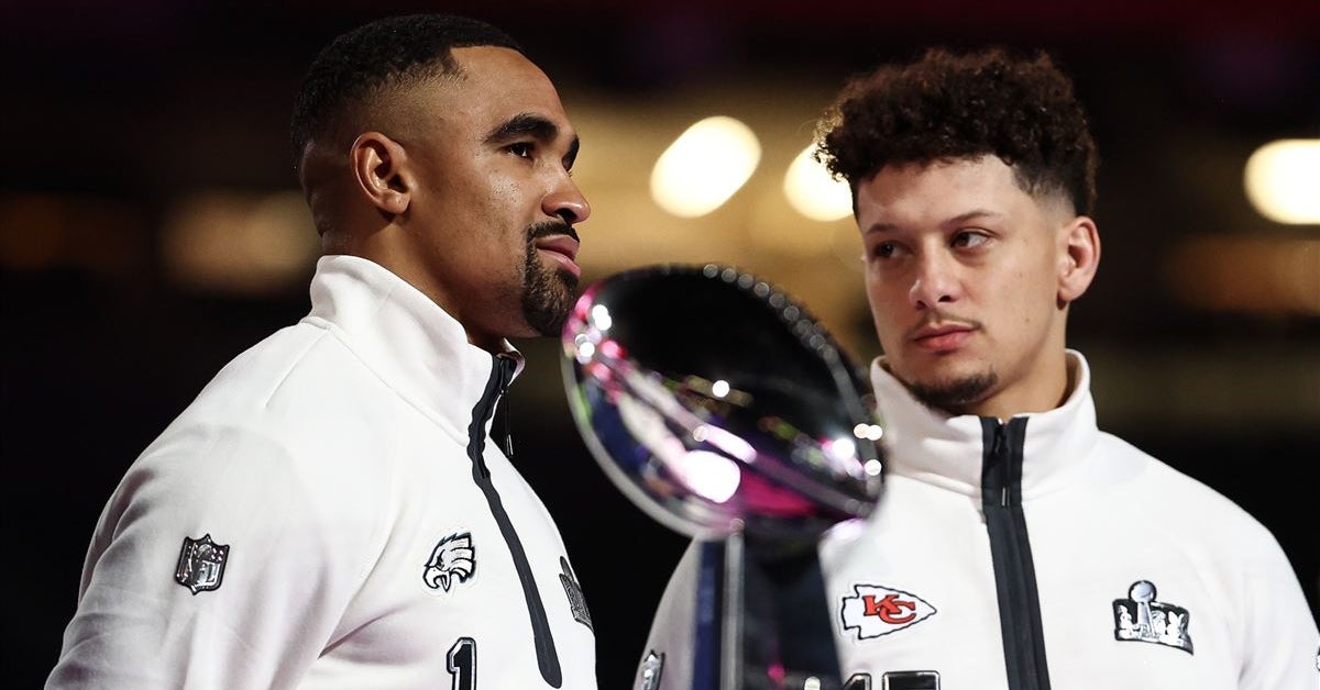 Patrick Mahomes vs. Jalen Hurts: QBs’ shared traits as football recruits foreshadowed Super Bowl LIX matchup