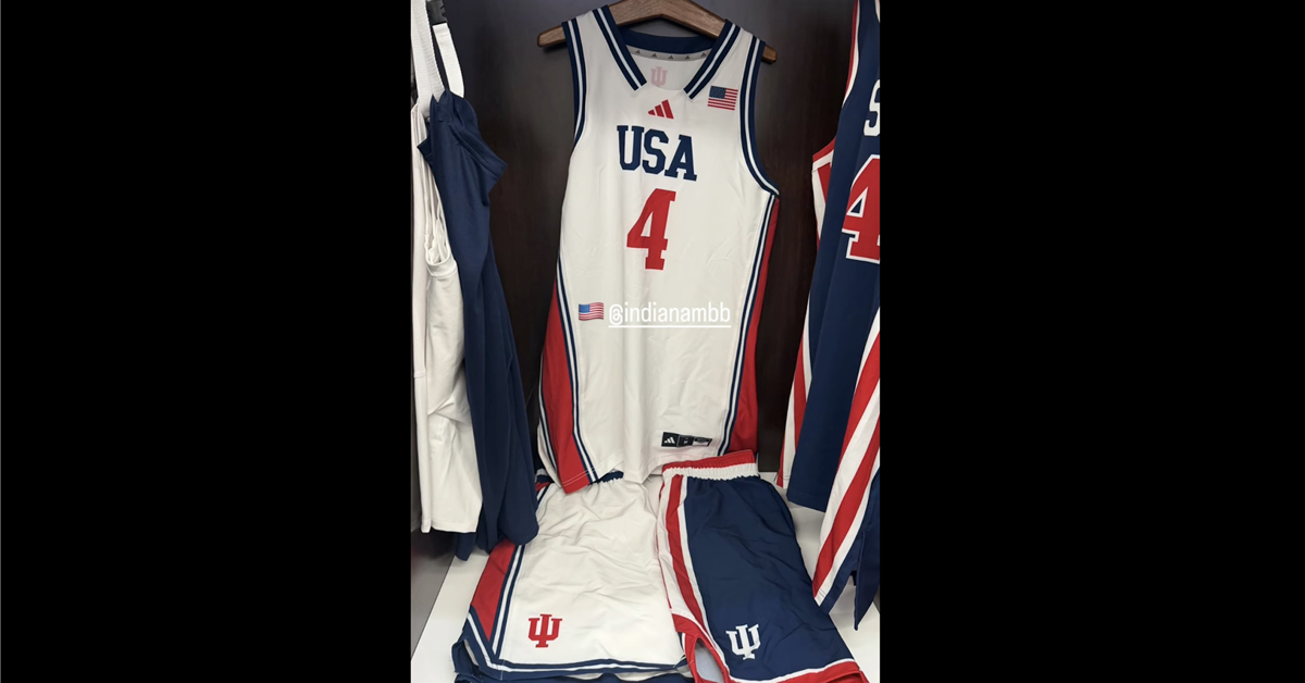 A sneak peek of Indiana's uniforms for the FISU America Games has popped up