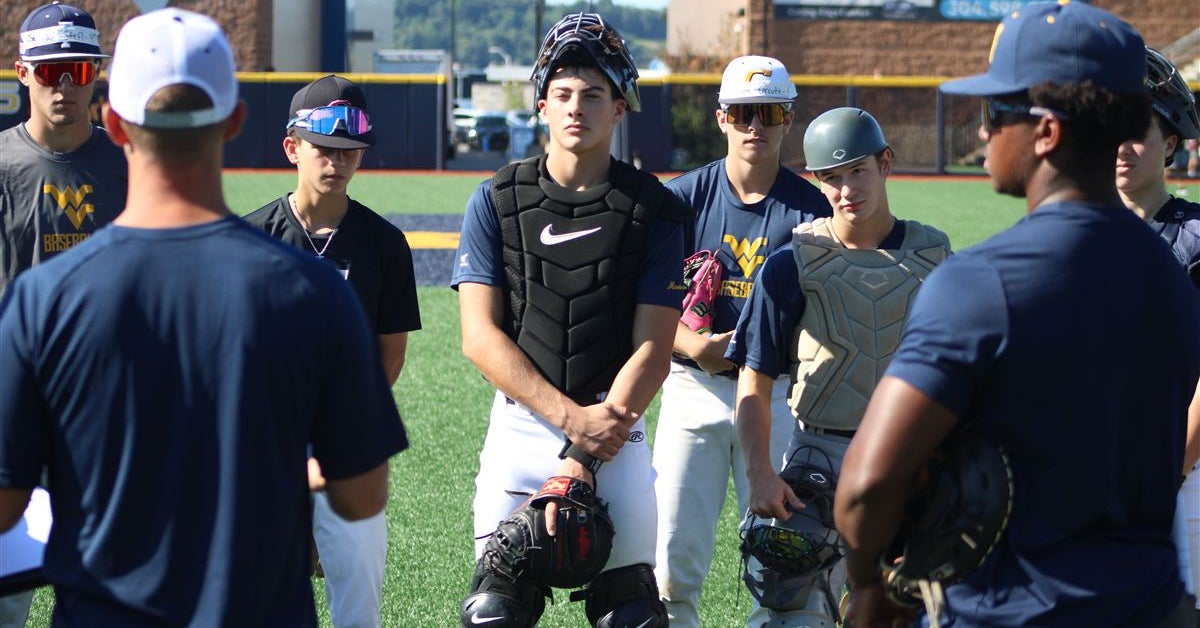 Photos from WVU Baseball's Summer Recruiting Camp