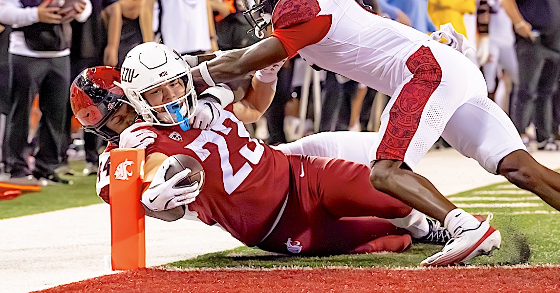 WSU expands TE rotation to five, searching for more production, says Chris Meyers