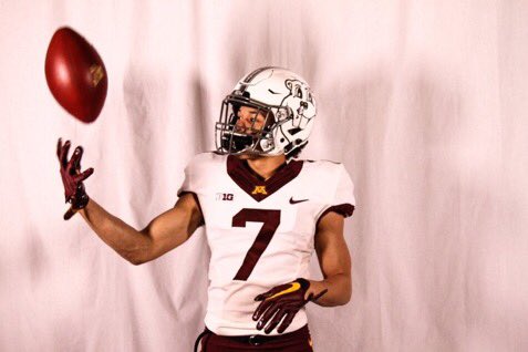 Gophers receiver Mike Brown-Stephens, nephew of John Legend, is making a  name for himself