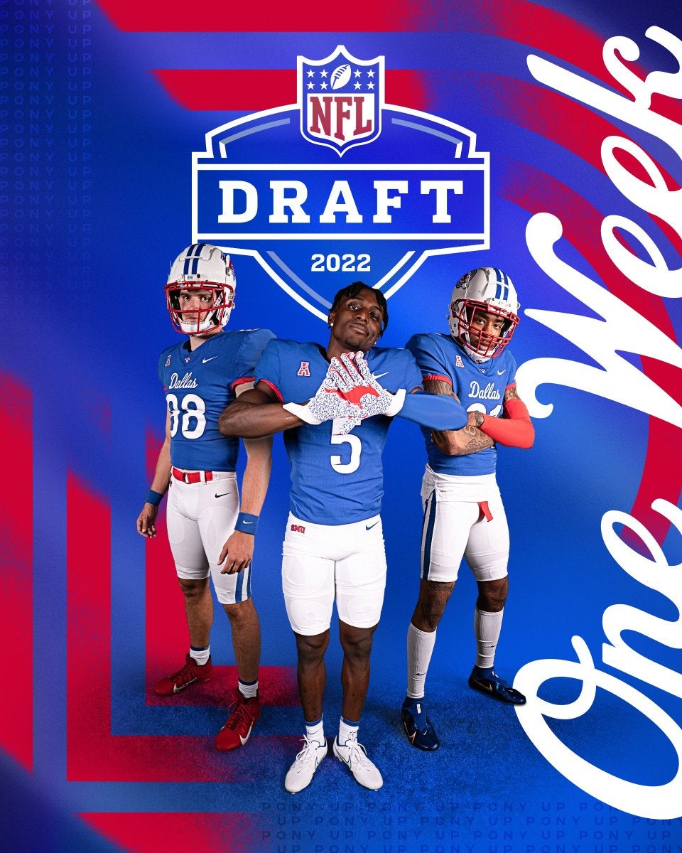 SMU's Calcaterra, Gray and Roberson among NFL Draft hopefuls