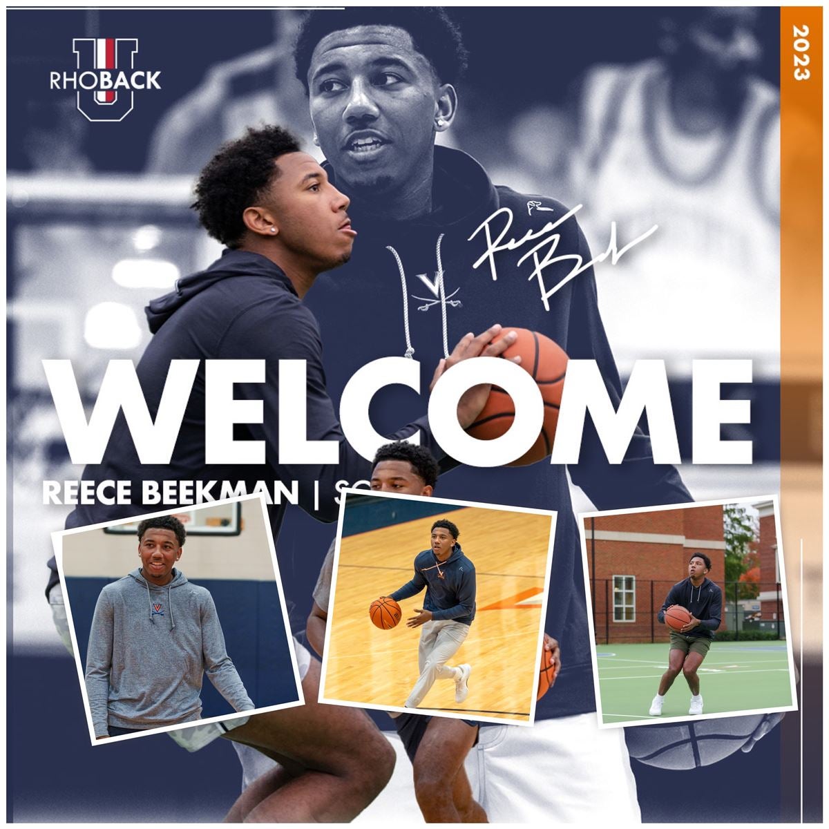 Virginia's Reece Beekman inks deal with Rhoback, UVA fans get special offer