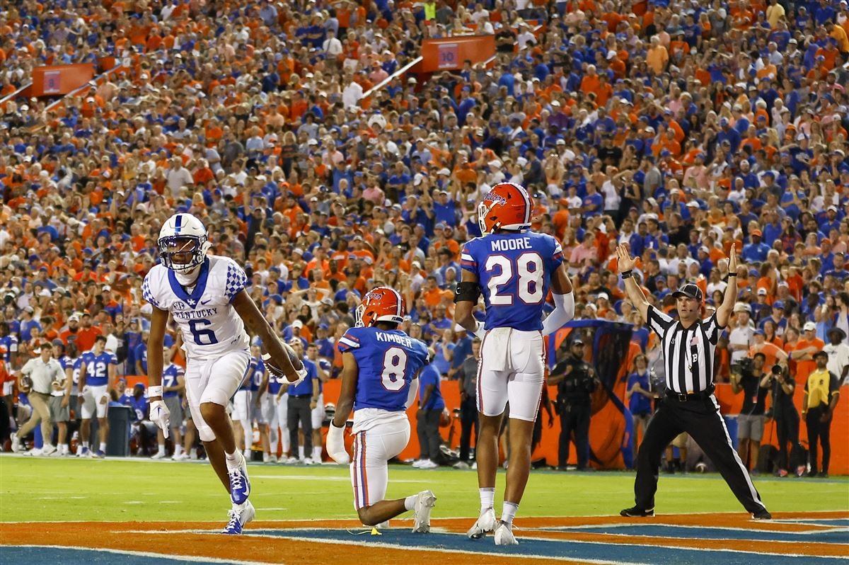 Florida football score, takeaways: Anthony Richardson crumbles as No. 12  Gators fall to No. 20 Kentucky