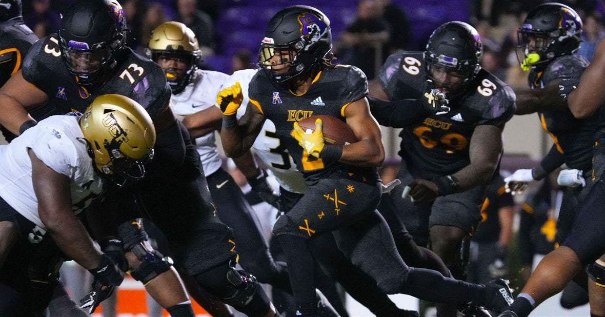 ECU releases depth chart for Cincinnati game
