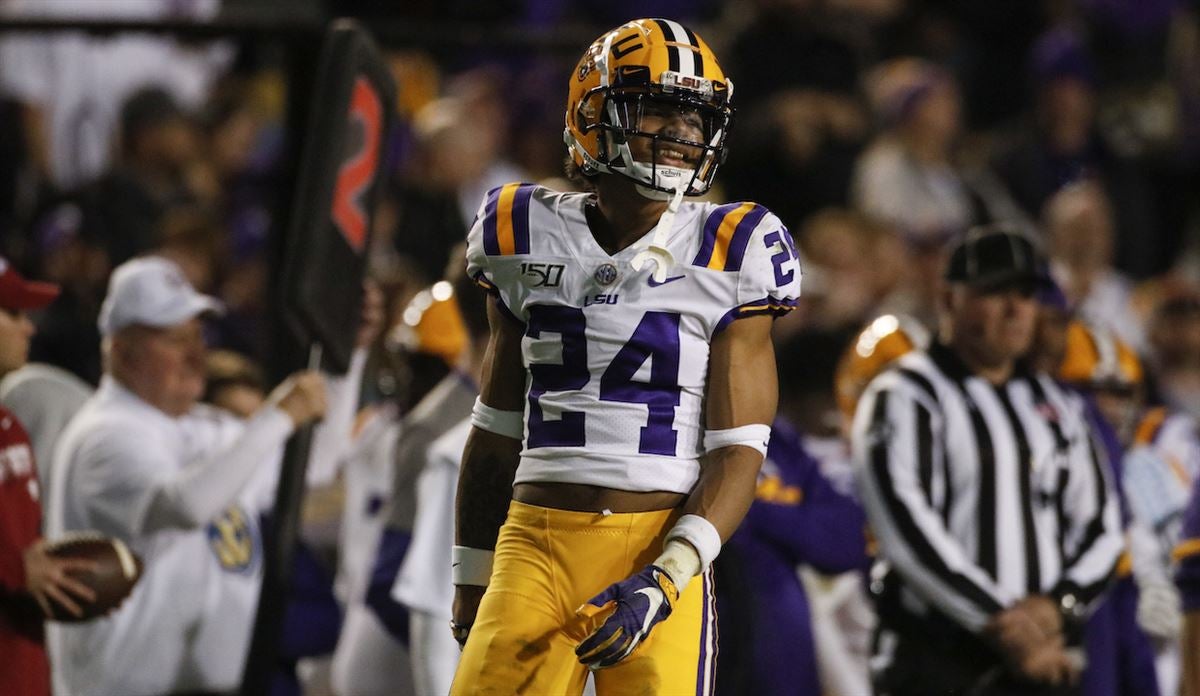 Star LSU cornerback Derek Stingley Jr. will wear No. 7 jersey in