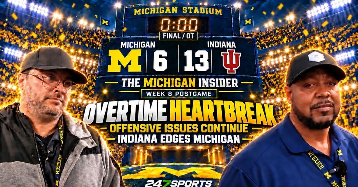 Michigan's Offense WASTES Brilliant Defense in Indiana Loss - TMI Postgame Recap