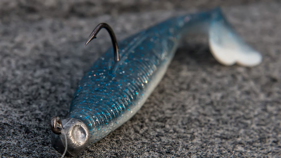 Leurres Souples Gary Yamamoto Heart Tail One-Nap Shad 5-6" - Occasion Sans Hameçons