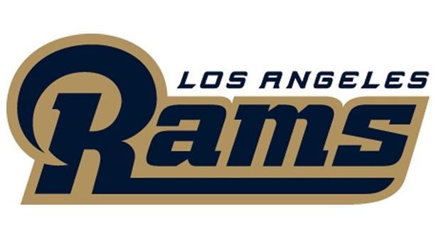 Evergreen Los Angeles Rams Helmet 19 in. x 15 in. Plug-in LED