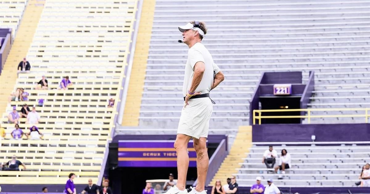 LSU's Lane Kiffin lands in top-10 of Power 4 coaches