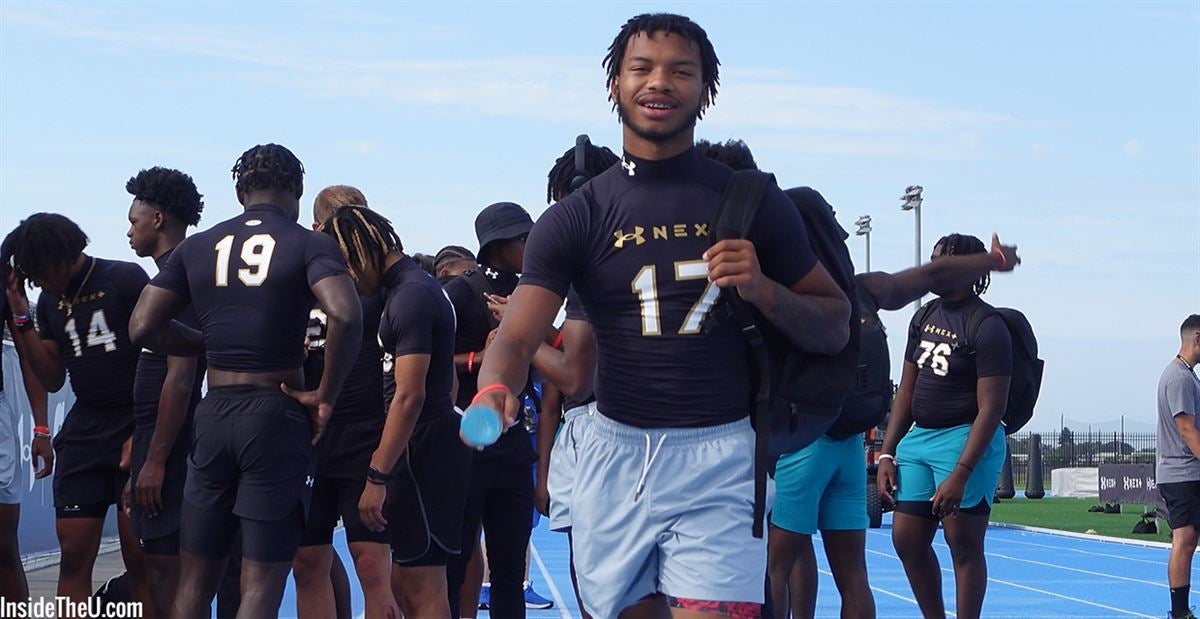 VIDEO Fastest 2025 recruits in 40yard dash competition at UA Next