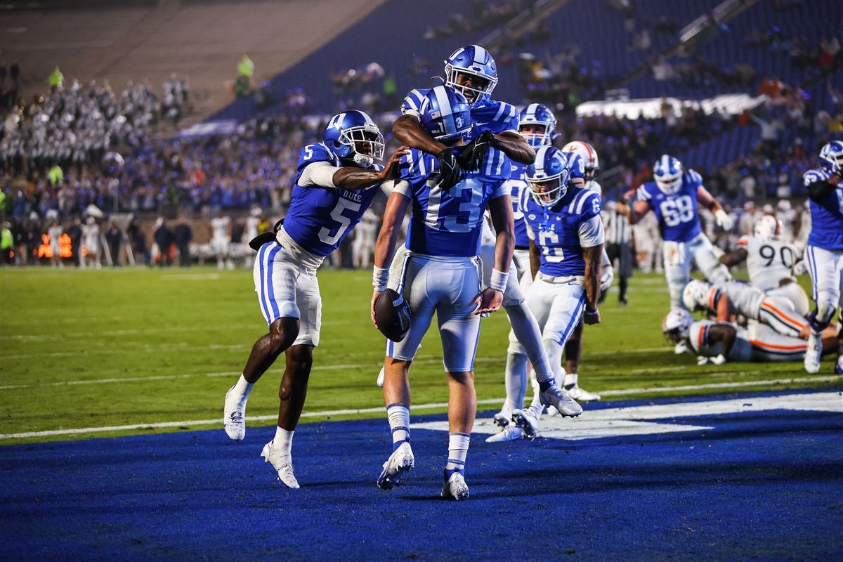 Duke Football Week One vs Clemson Depth Chart Takeaways