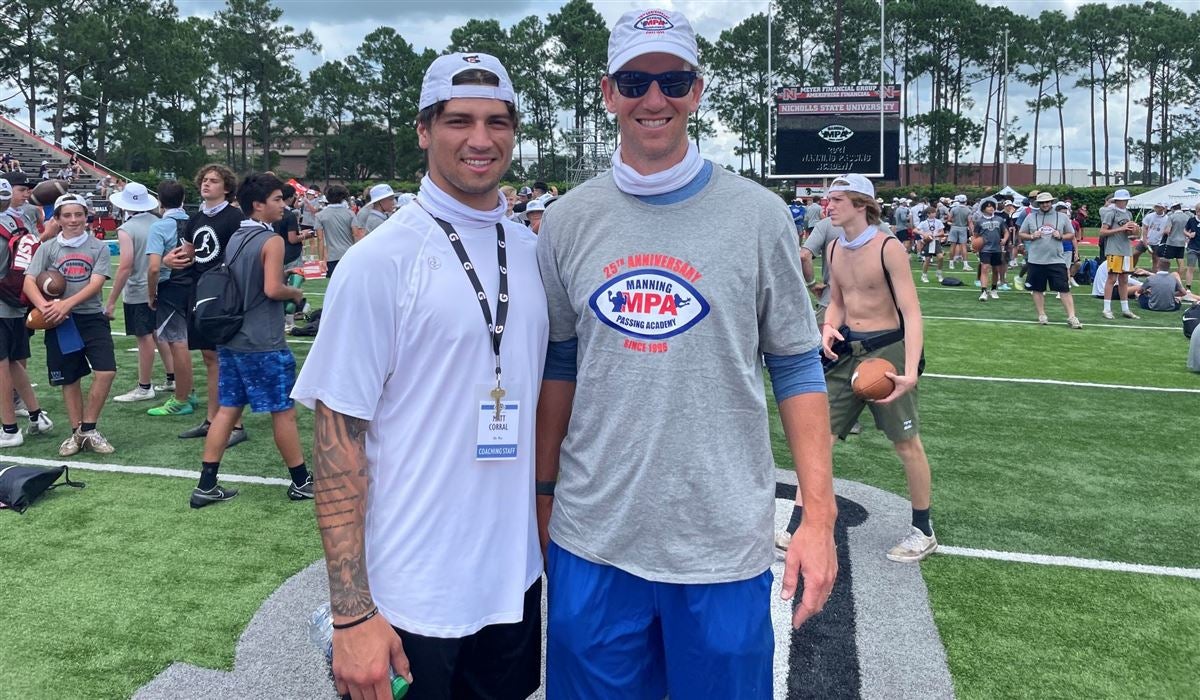 VIDEO: Ole Miss QB Matt Corral at Manning Passing Academy - The Rebel Walk